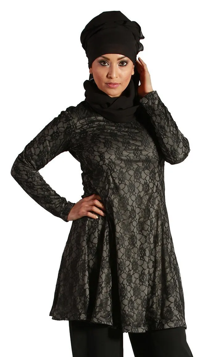 All Over Lace Kurti