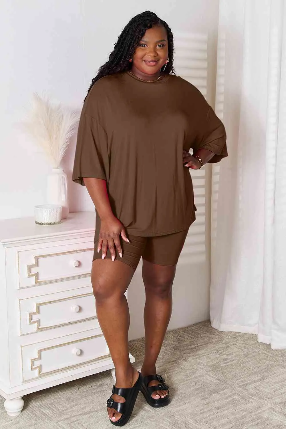 Basic Bae Soft Knit Loungewear Set