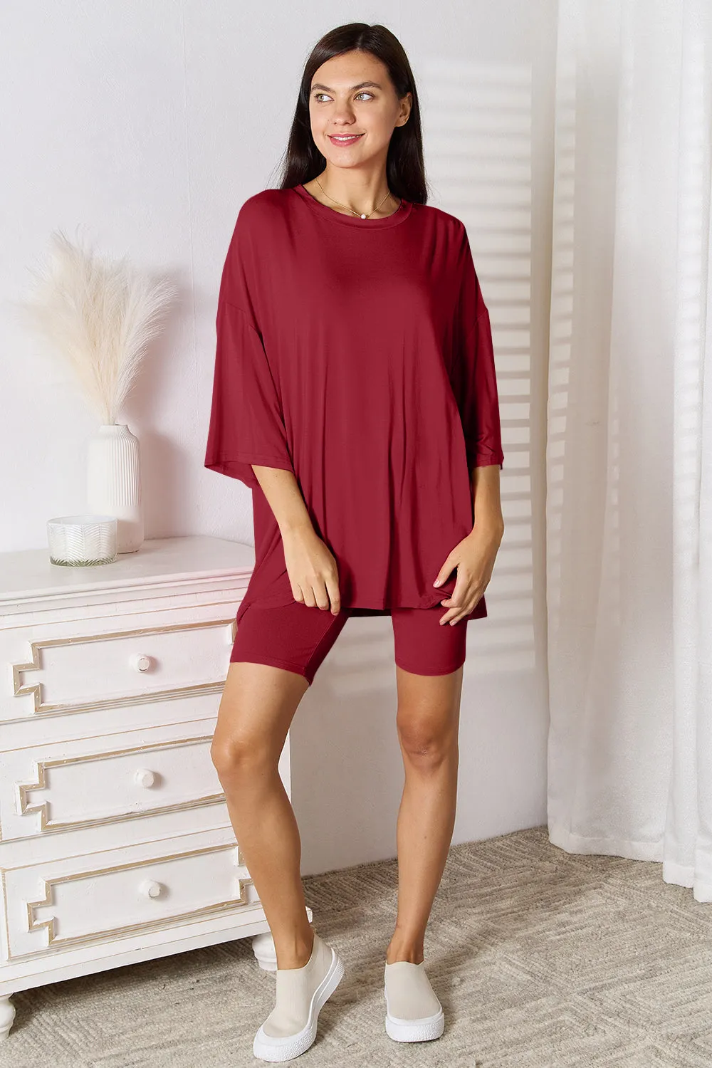 Basic Bae Soft Knit Loungewear Set