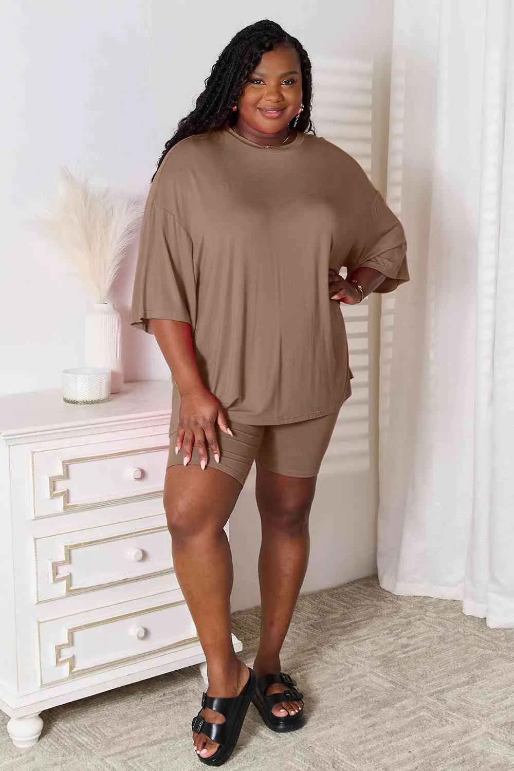 Basic Bae Soft Knit Loungewear Set