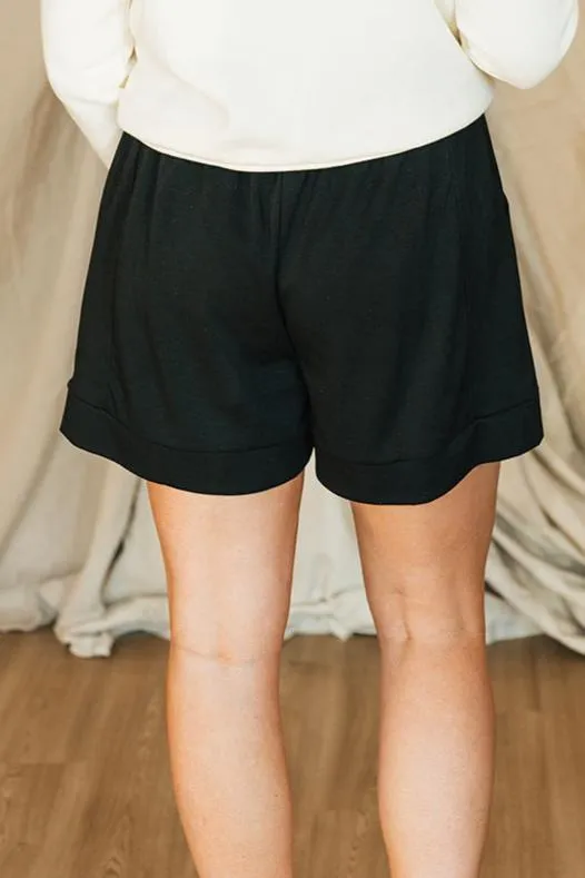 Black Soft Shorts