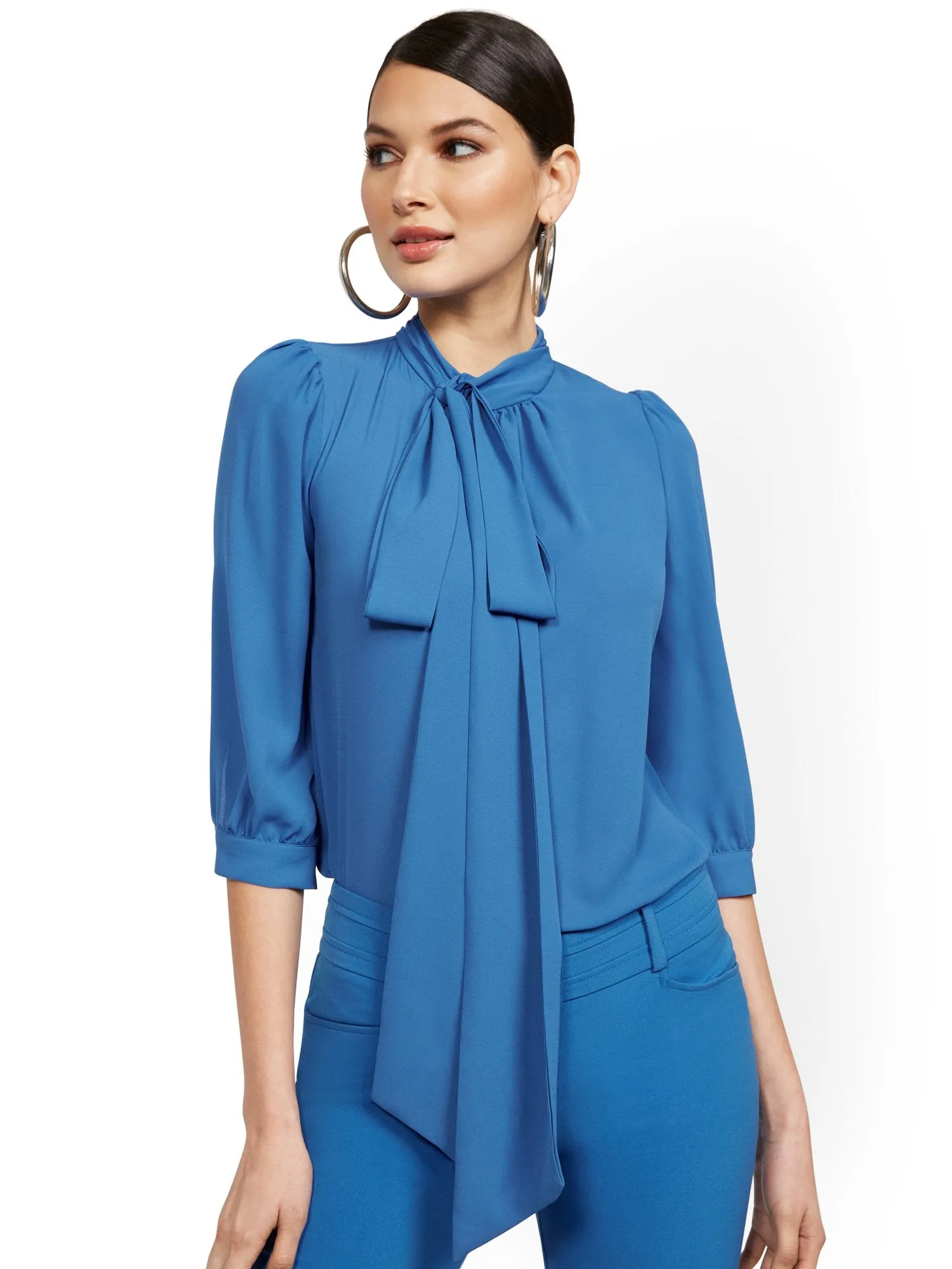 Bow Blouse - 7th Avenue