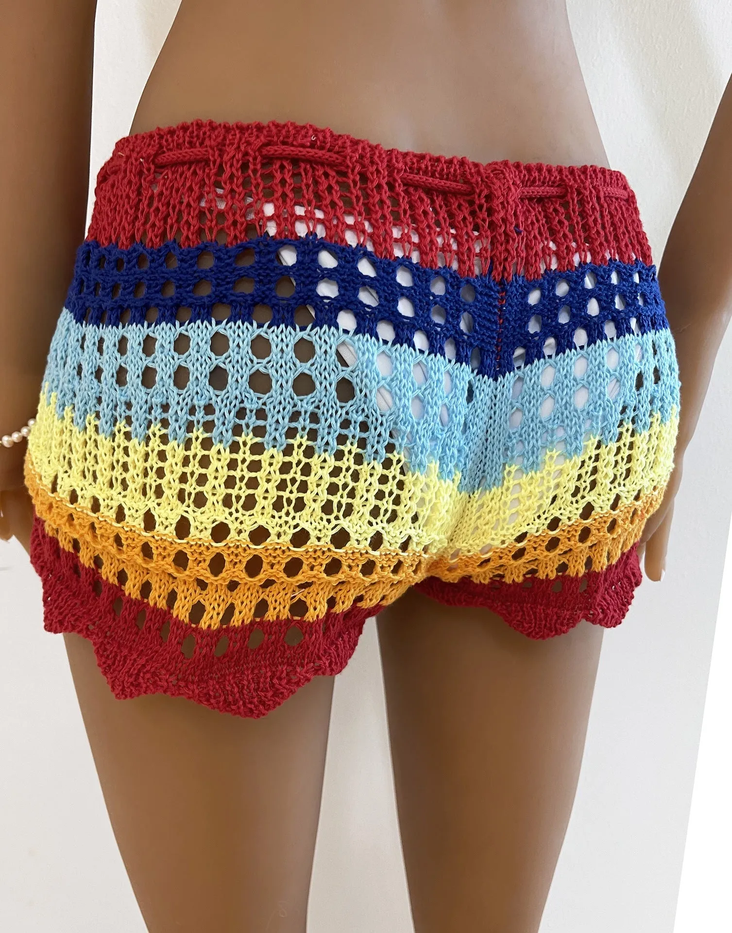 Camellia Crochet Short