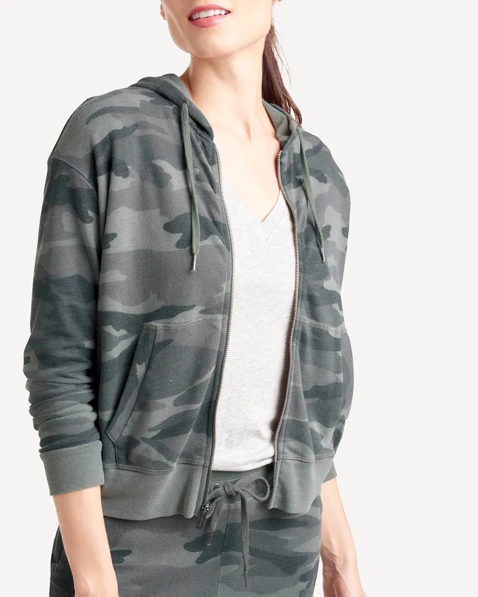 Camo Zip Up