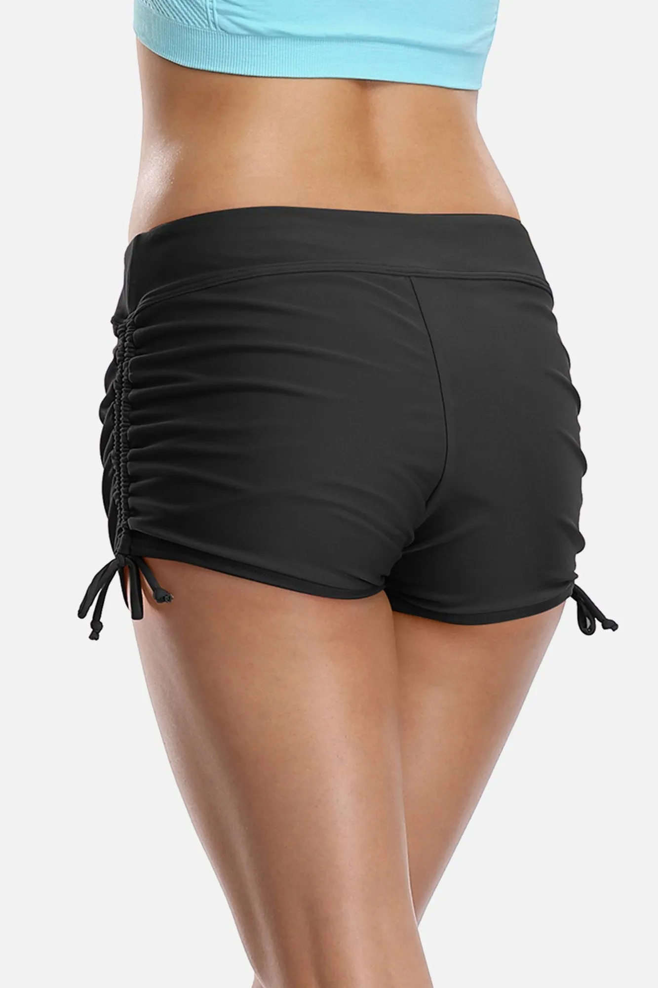 Charmo Women's Black Swimming Shorts