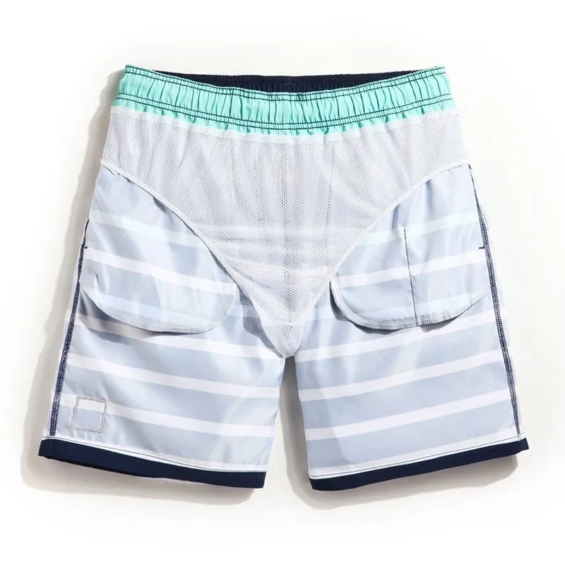 Deckhand Striped Board Shorts