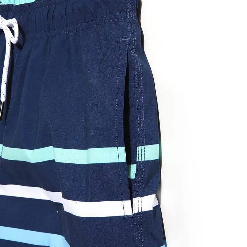 Deckhand Striped Board Shorts