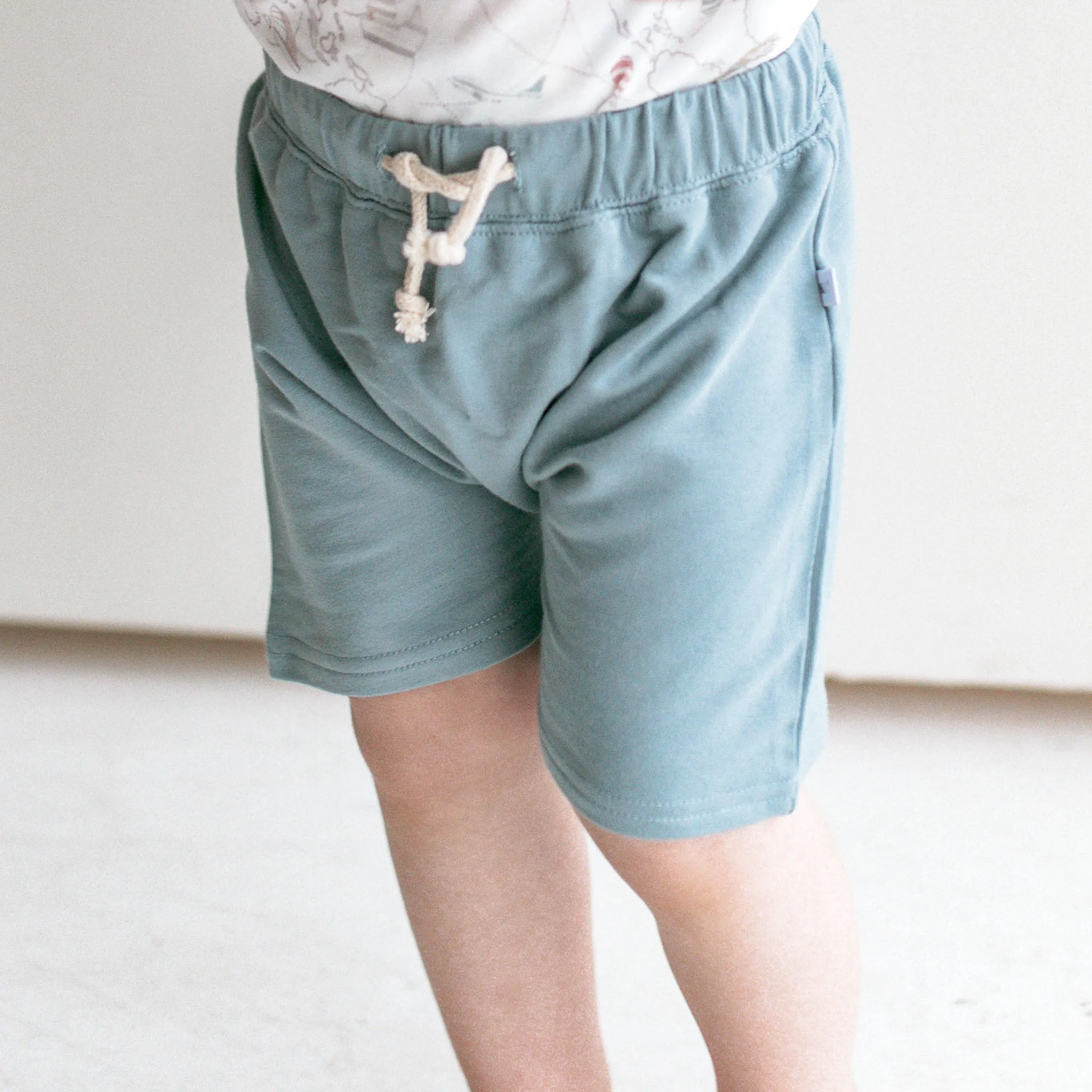 Drawstring Shorts - Twilight