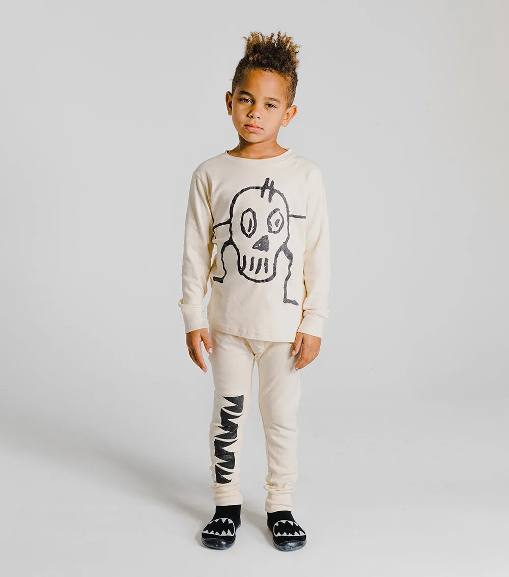 goofy skull loungewear