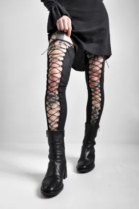 Lace Up Leg Warmers [Pre Order]