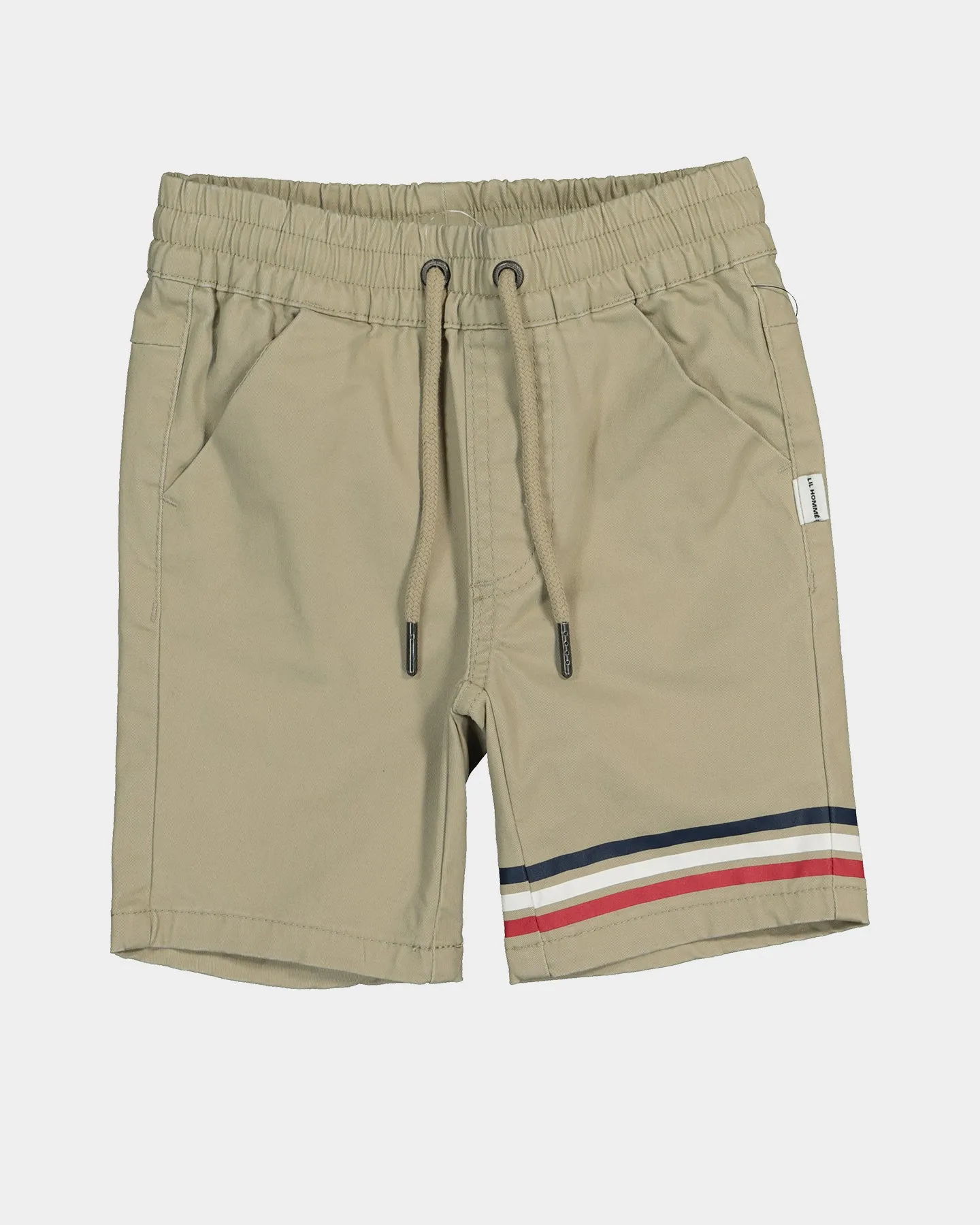 Lil Homme Kids' Insigne Shorts Stone