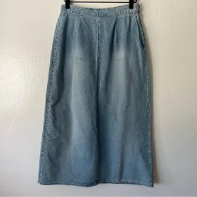 Liz Claiborne Denim Midi Skirt