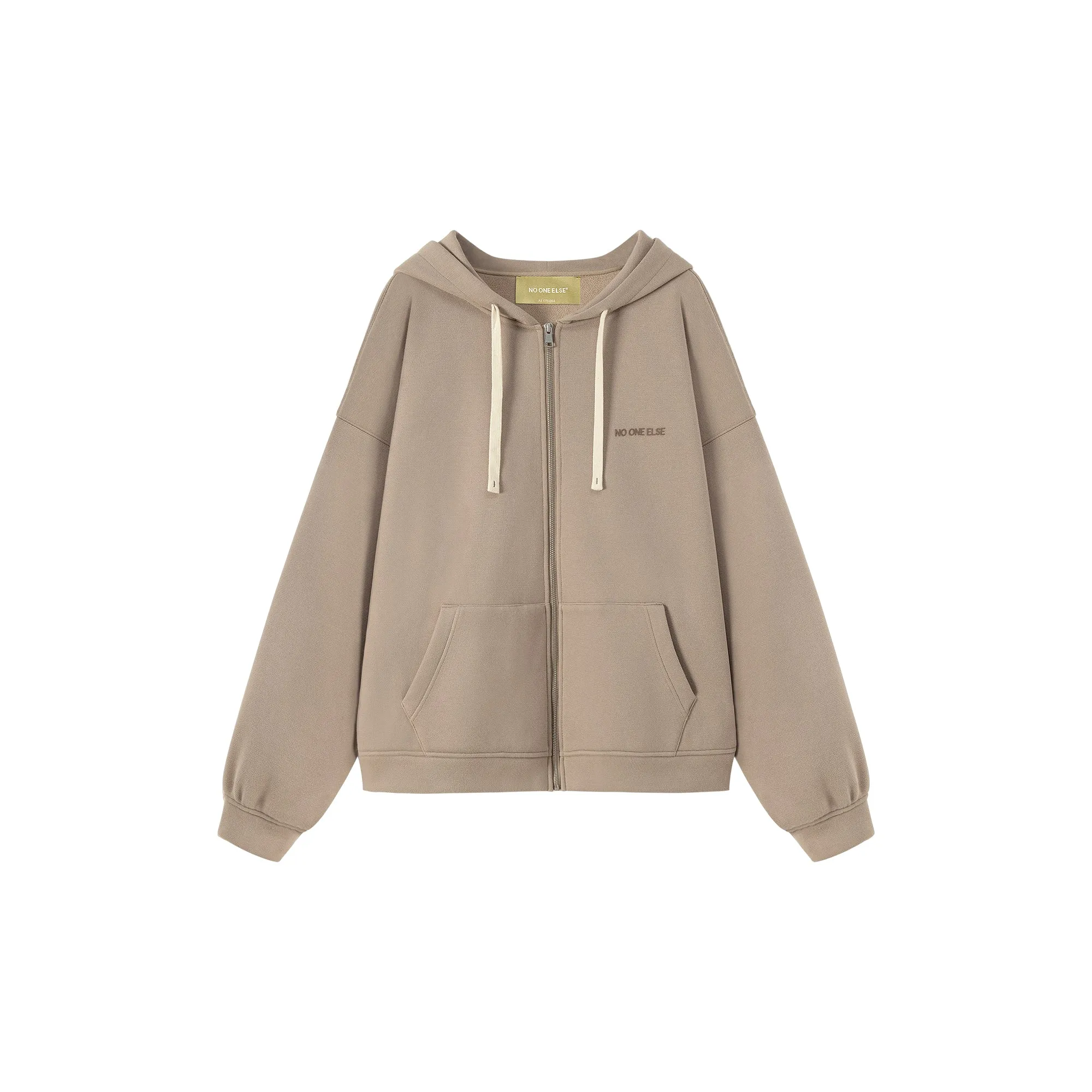 Premium Boyfriend Zip-Up Hoodie Cardigan