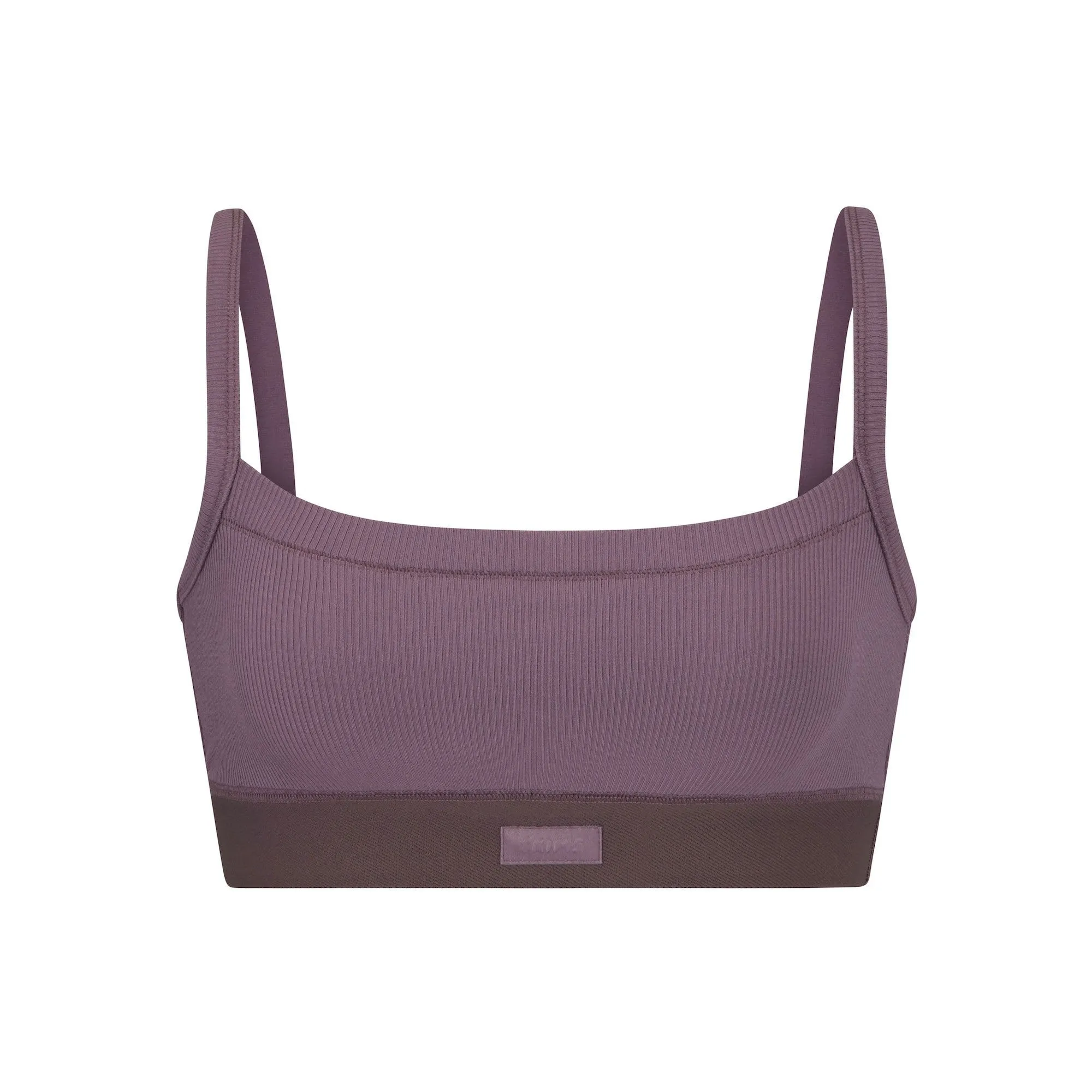 SOFT LOUNGE BRALETTE | PLUM