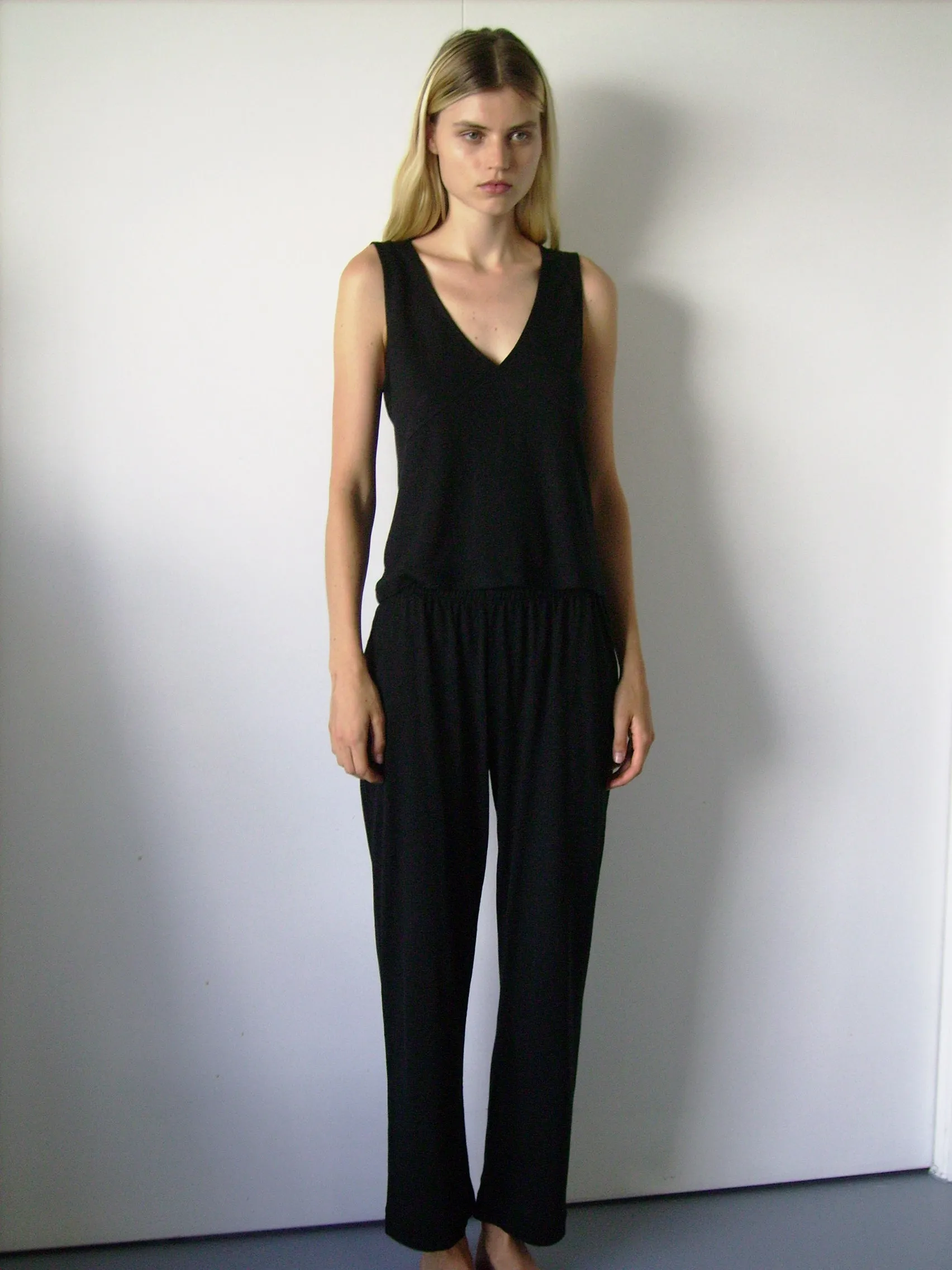 soft pant - black