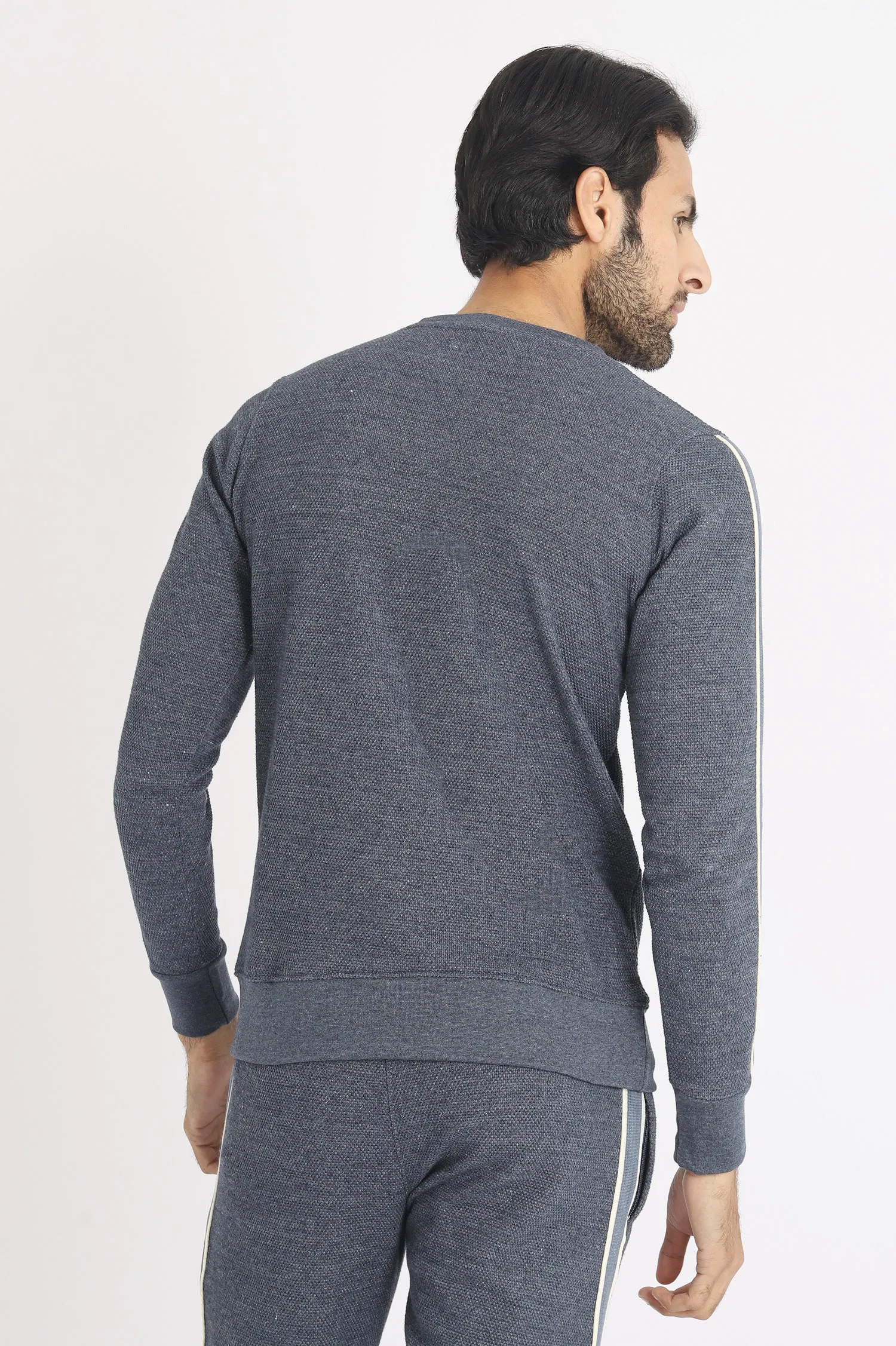 SUPER SOFT CREW NECK-DENIM