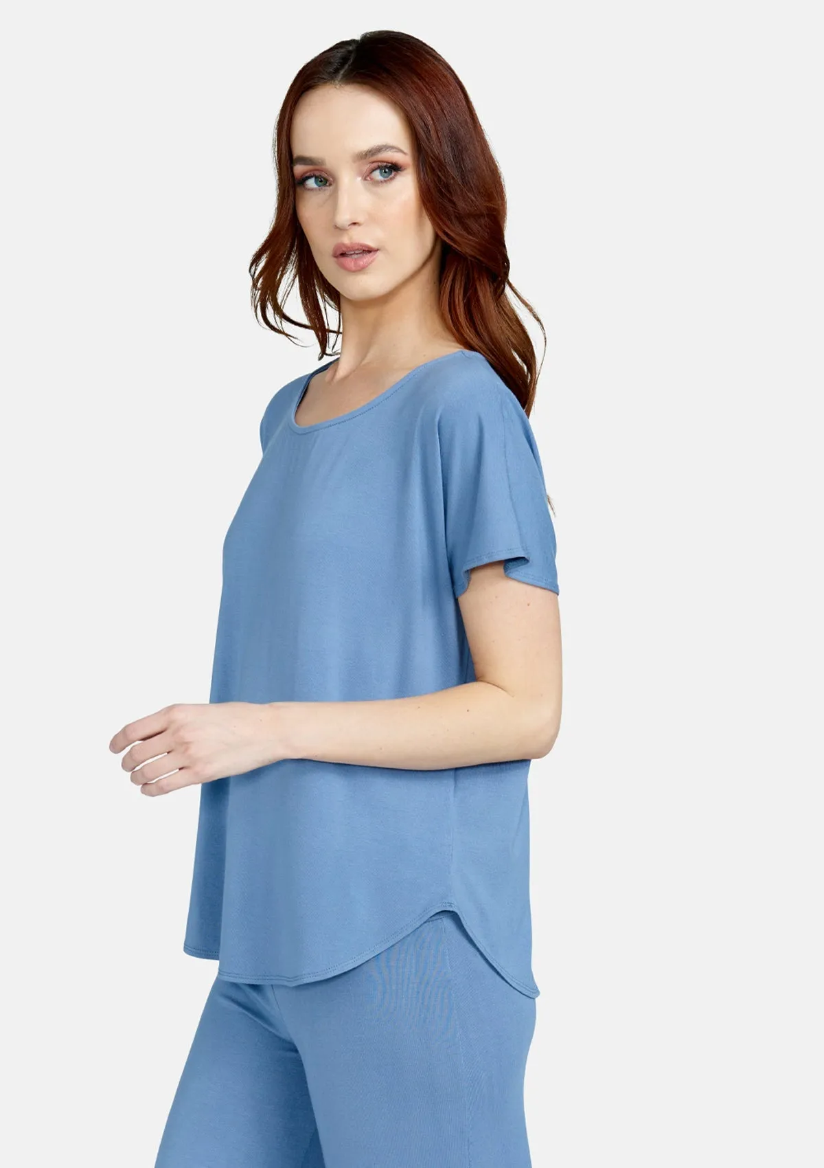 Tall Evelyn Scoop Neck Top