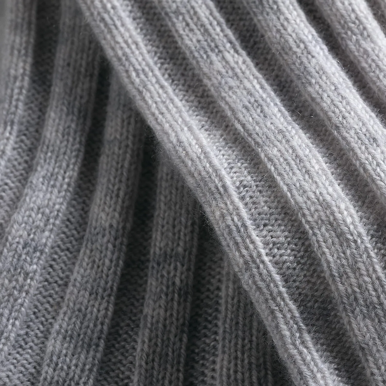 The Men's Cashmere Sock - Fog