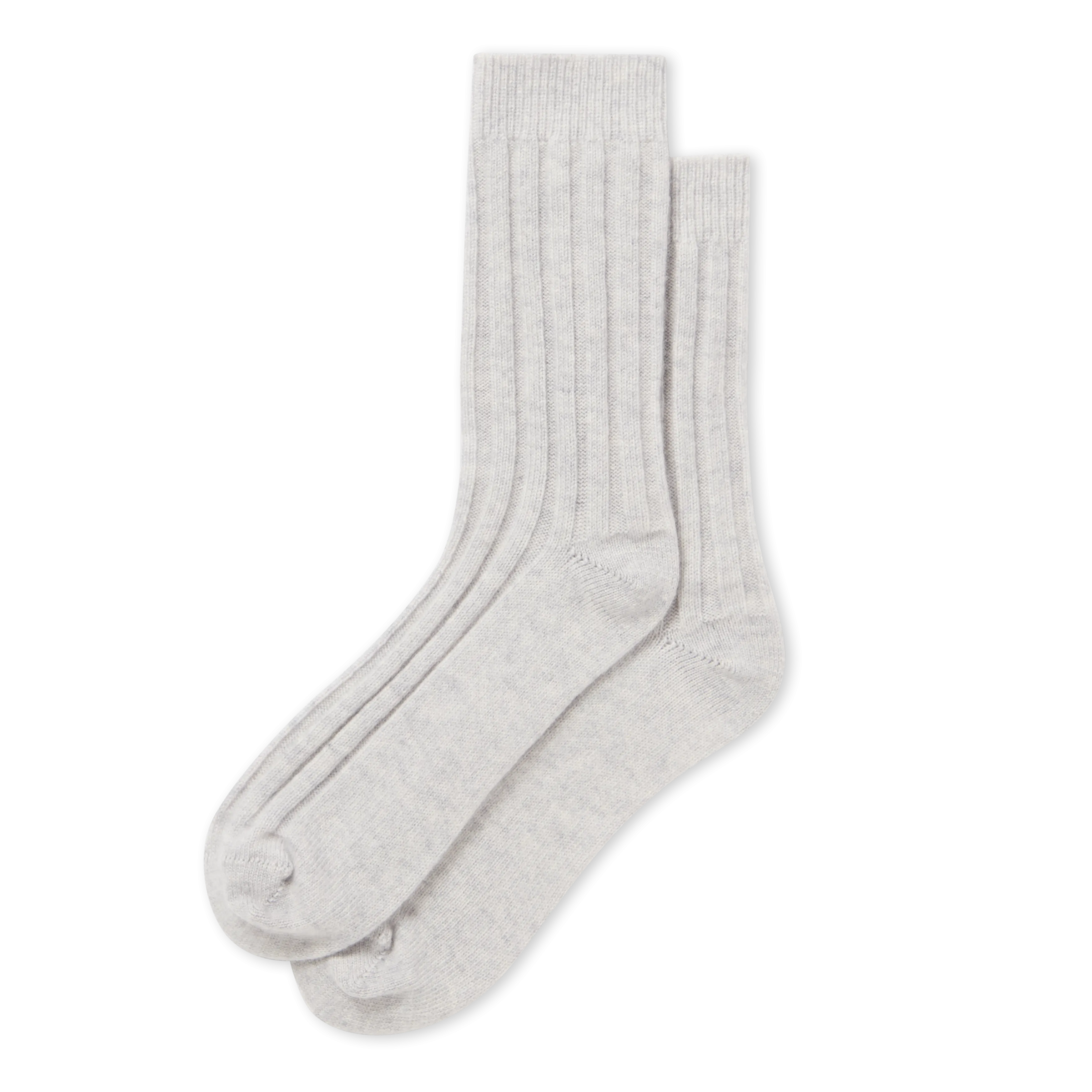 The Men's Cashmere Sock - Fog