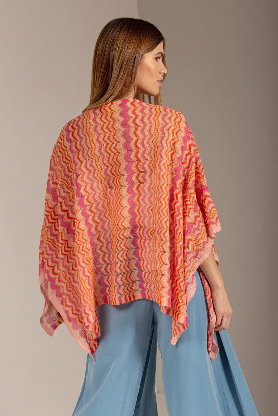 Uribe Poncho Baby Alpaca Color Biba